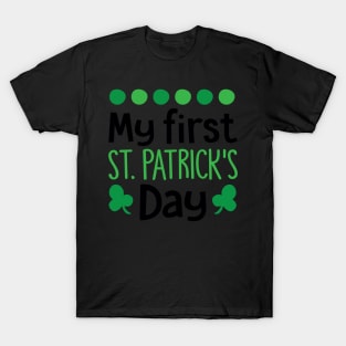 My First St Patrick's Day T-Shirt